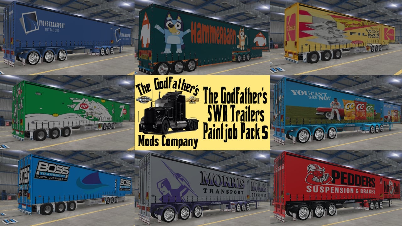 The Godfather's SWR Trailers Paintjob Pack 5